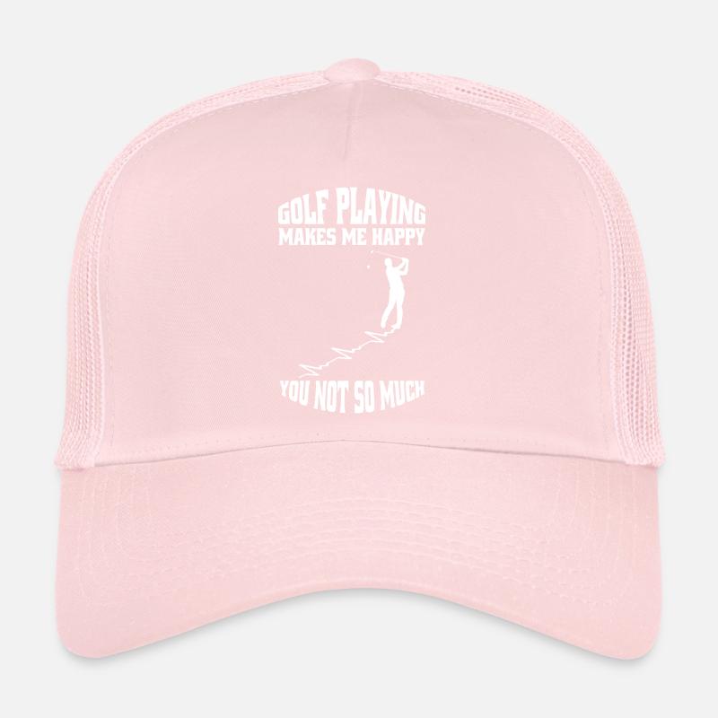 Golf Golf Golf Club Citation Balle de golf Casquette trucker 