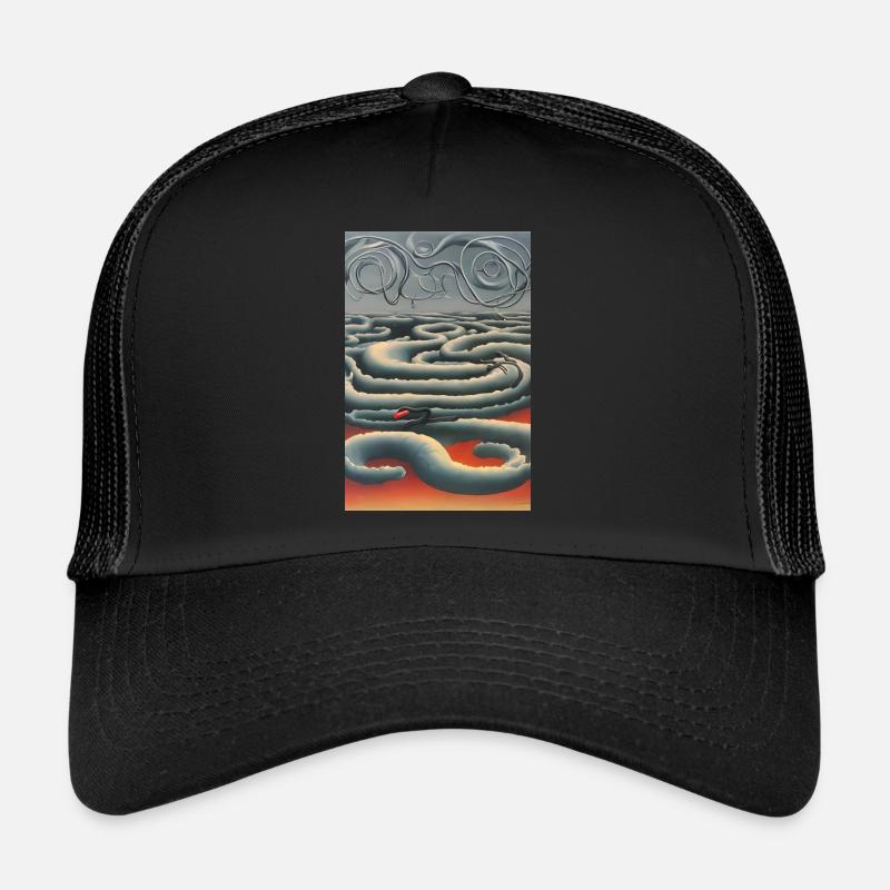 Schlangen am Himmel Trucker Cap