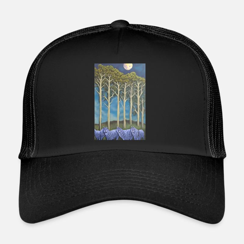 Les loups sur l’avenue Casquette trucker 