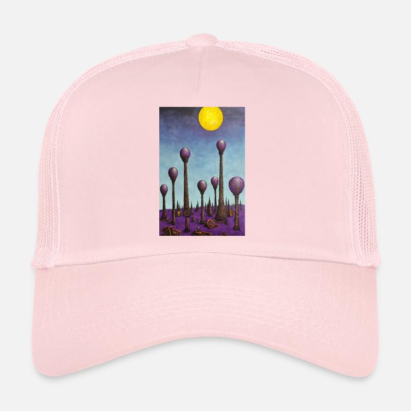 Forêt de champignons Casquette trucker 