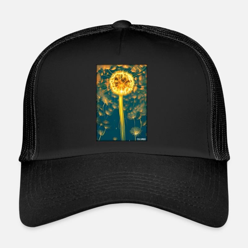 Dandelion Dandelion Asteraceae Flower Spring Trucker Cap