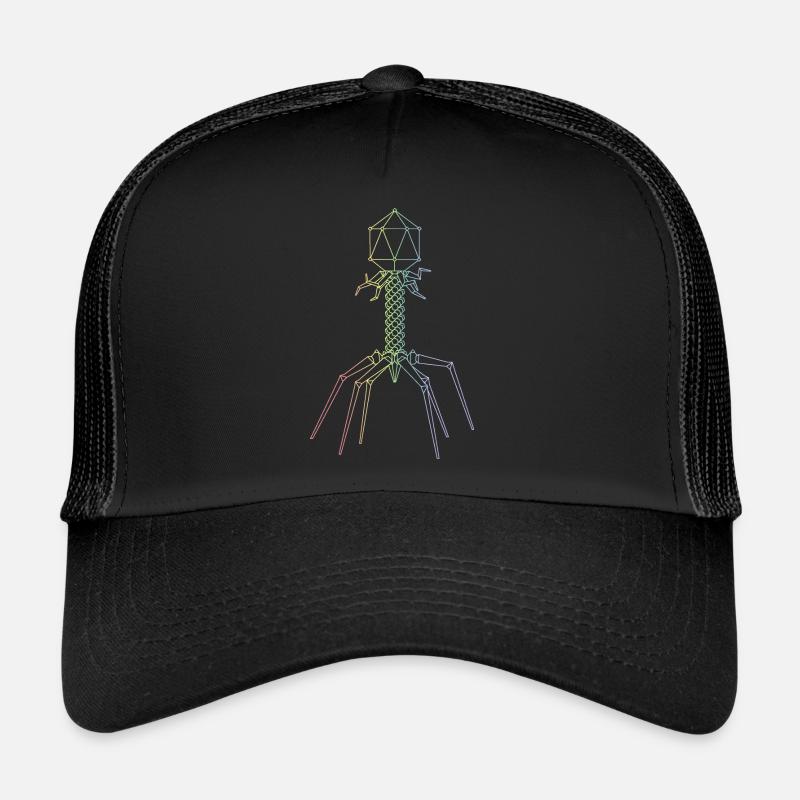 Phagen - Trucker Cap - Schwarz/Schwarz