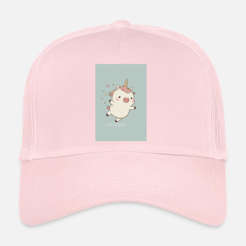 Bébé licorne joyeuse Casquette trucker 