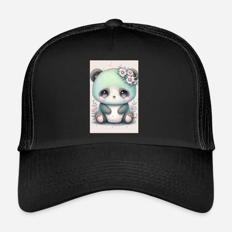 Bébé panda princesse Casquette trucker 