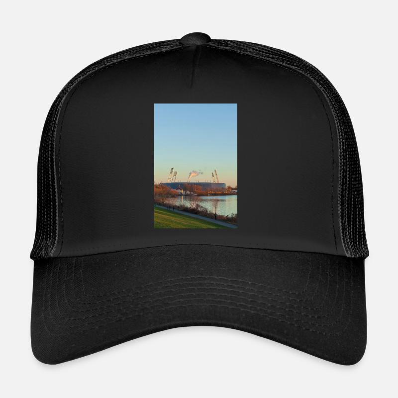 Weserstadion - Trucker Cap - Schwarz/Schwarz