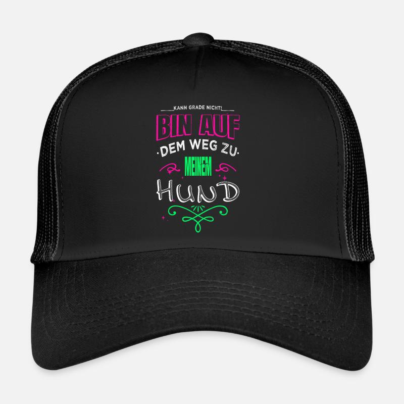 statement hund cool lieben doggie spruch Trucker Cap
