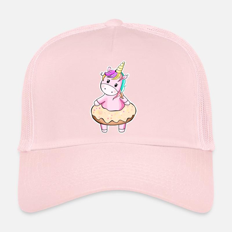Niedliches Einhorn Sticker Aufkleber Trucker Cap