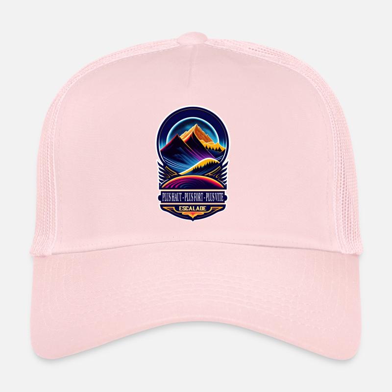 escalade - plus haut, plus vite, plus fort Casquette trucker 