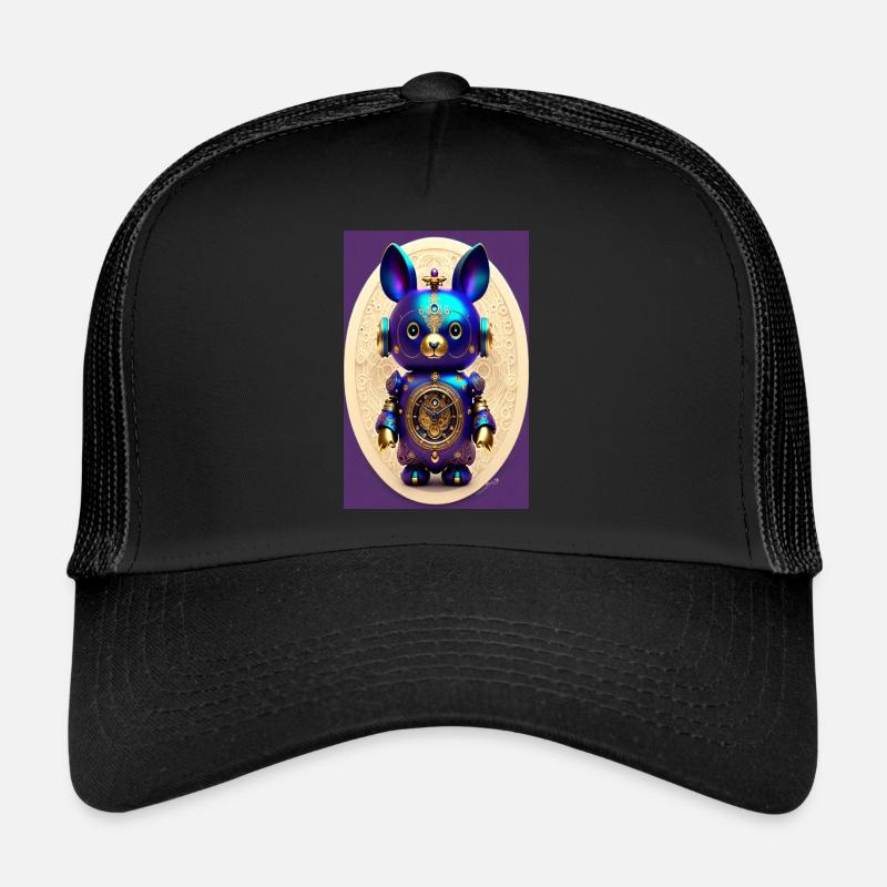 Mignon Clockwork Baby Android - Casquette trucker  - noir/noir