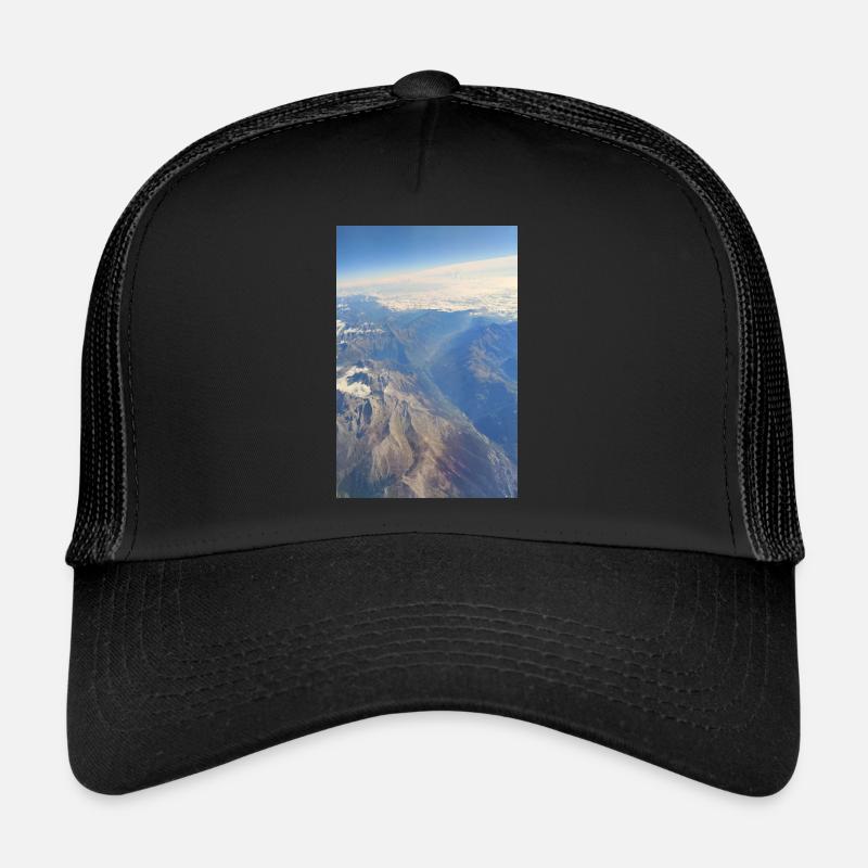 skyphotography 12 - Trucker Cap - Schwarz/Schwarz
