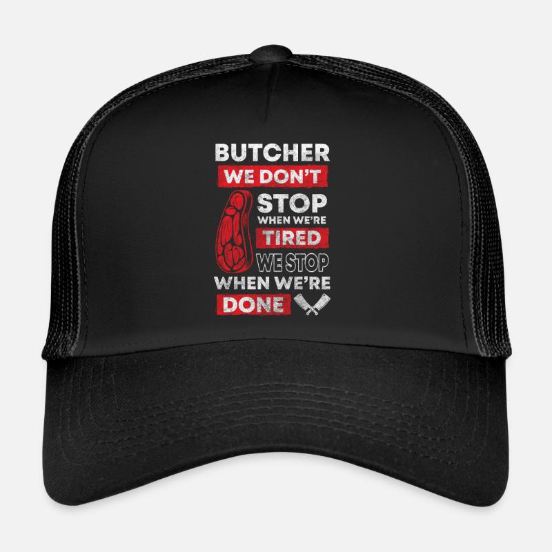 Butcher Butcher Schwein Trucker Cap