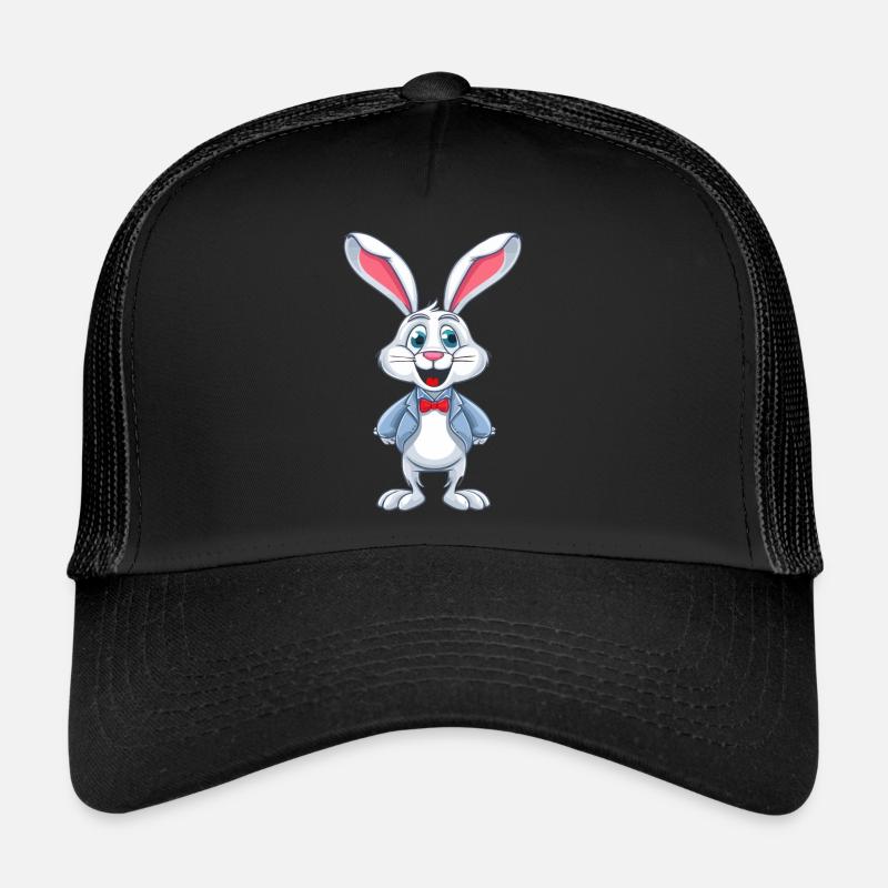 Lapin de dessin animé mignon Casquette trucker 