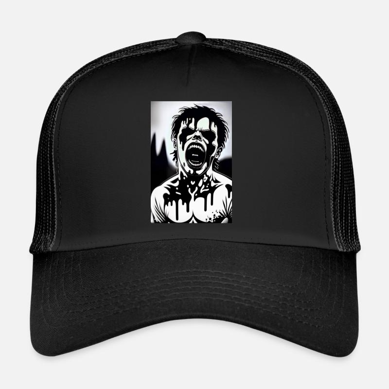 MELTING ZOMBIE MANGA 2 Casquette trucker 