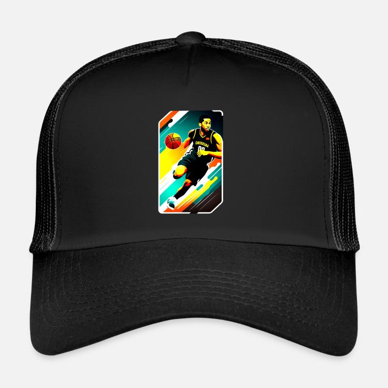 Basketball player - Trucker Cap - black/black