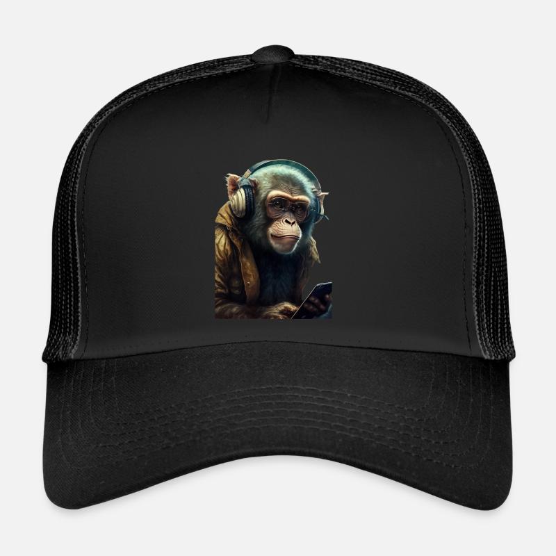Singe Casquette trucker 