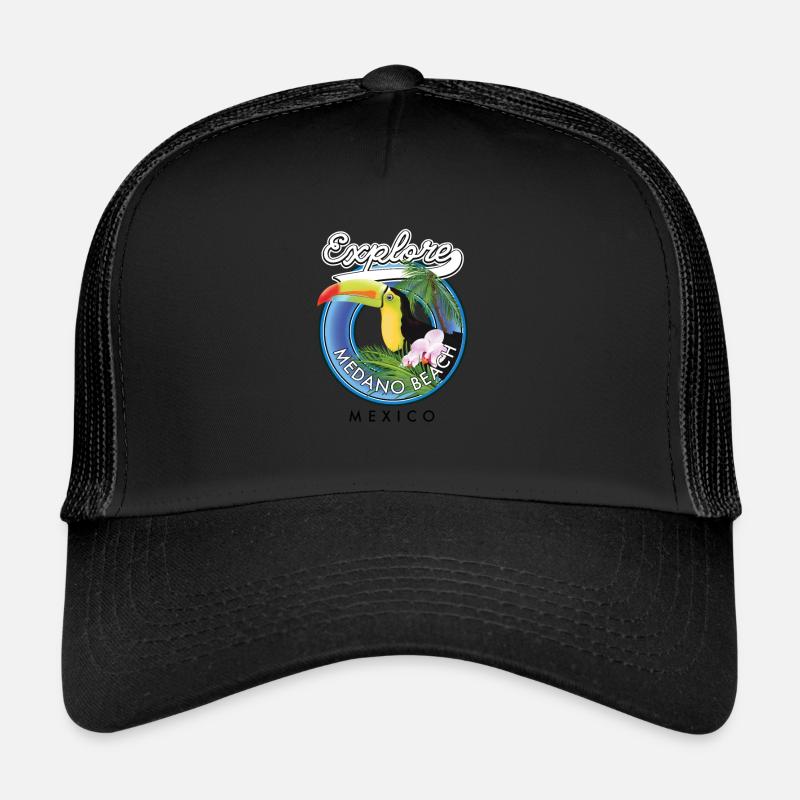 Explorez Medano Beach Mexico Casquette trucker 