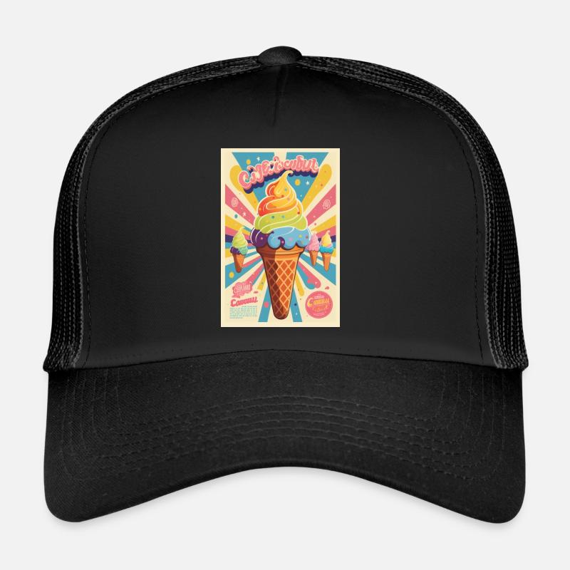icecream style Casquette trucker 