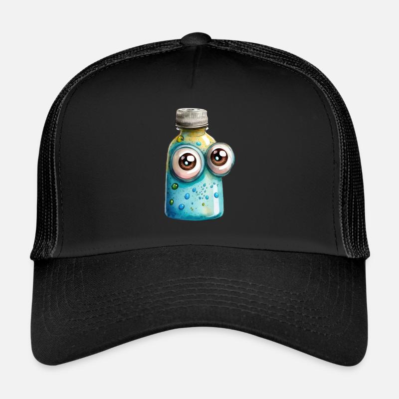 Bouteille d’aquarelles Casquette trucker 