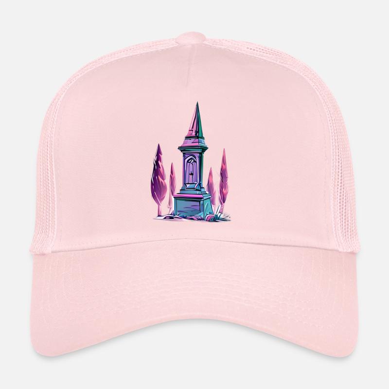 Tombe solitaire Casquette trucker 