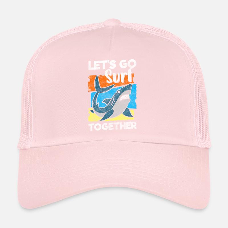 Shark Fin Angler King Trucker Cap