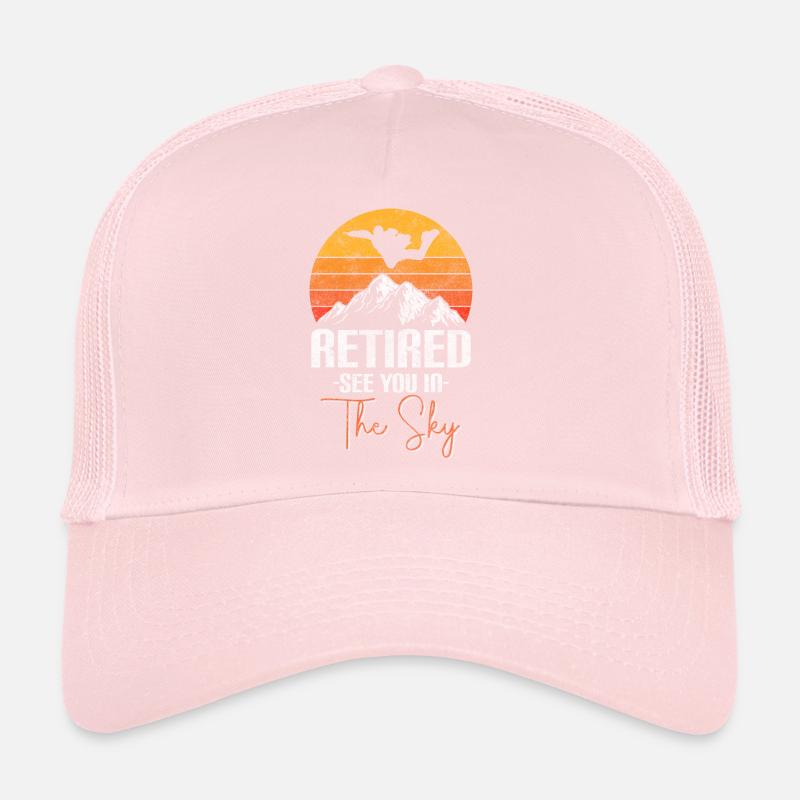 Saut en parachute Vol Casquette trucker 