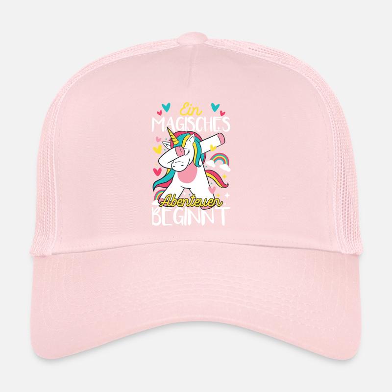 Dabbendes Einhorn Schultüte Einschulung Trucker Cap