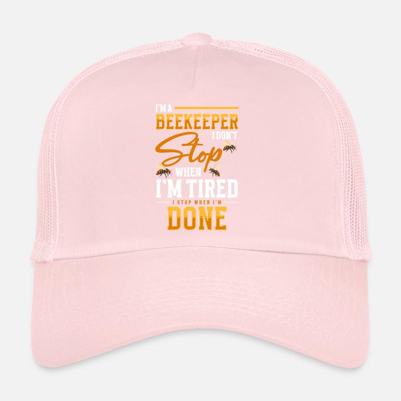 Honey bees hive breeding Trucker Cap