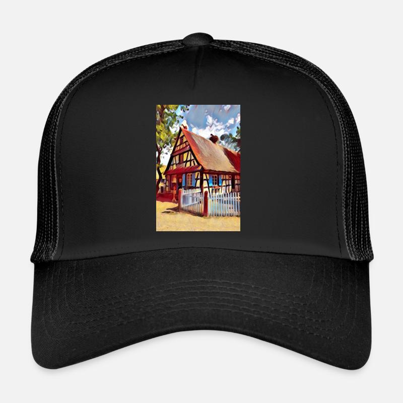 Maison Alsacienne Dessin Casquette trucker 