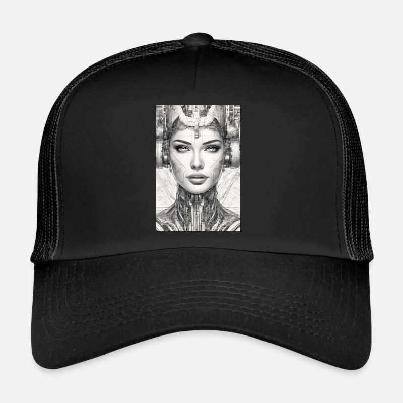 Rétro Futurisme 2 Casquette trucker 