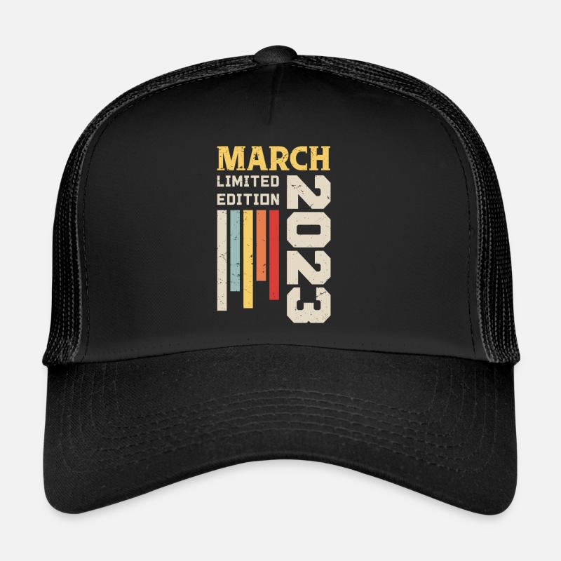 Mars 2023 - Cadeau anniversaire Mars 2023 Mars Casquette trucker 