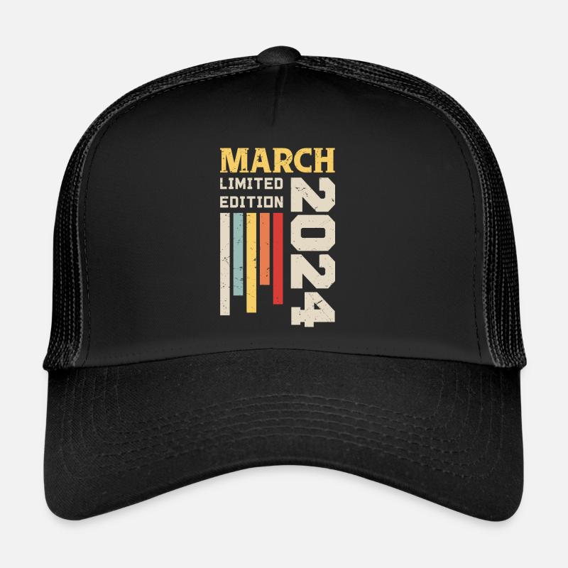 Mars 2024 - Cadeau anniversaire Mars 2024 Mars Casquette trucker 