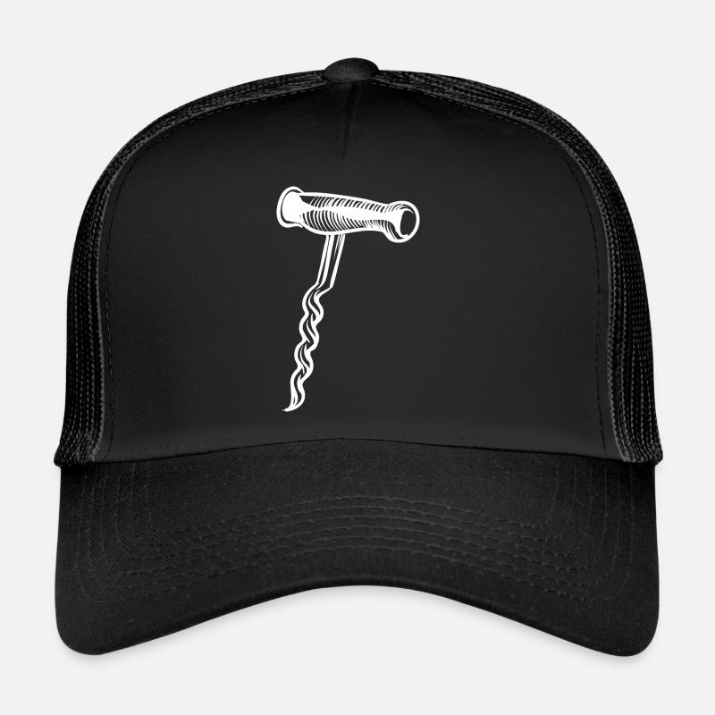 Vin tire-bouchon Casquette trucker 