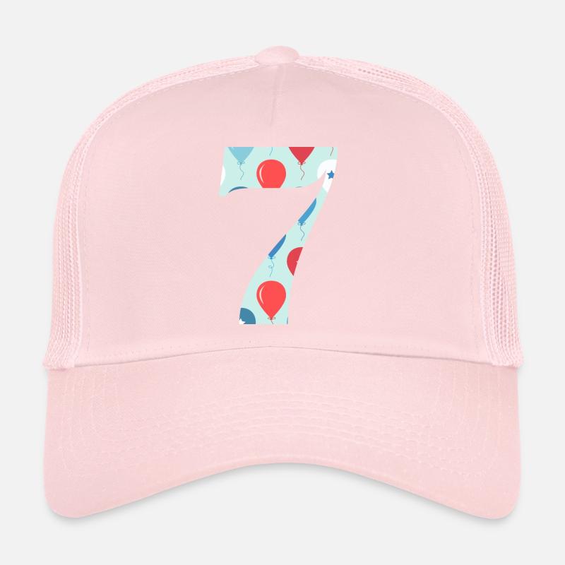 7e anniversaire ballon Casquette trucker 