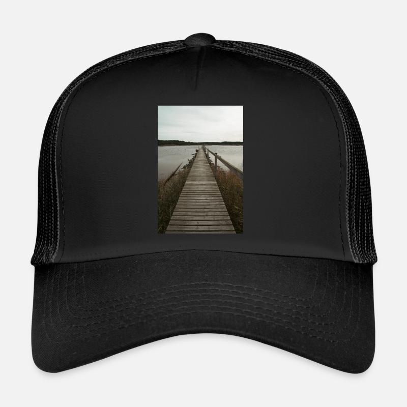 bridge - Trucker Cap - black/black