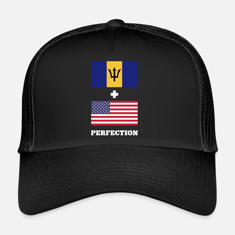 Barbados flag Barbadian bayan Trucker Cap