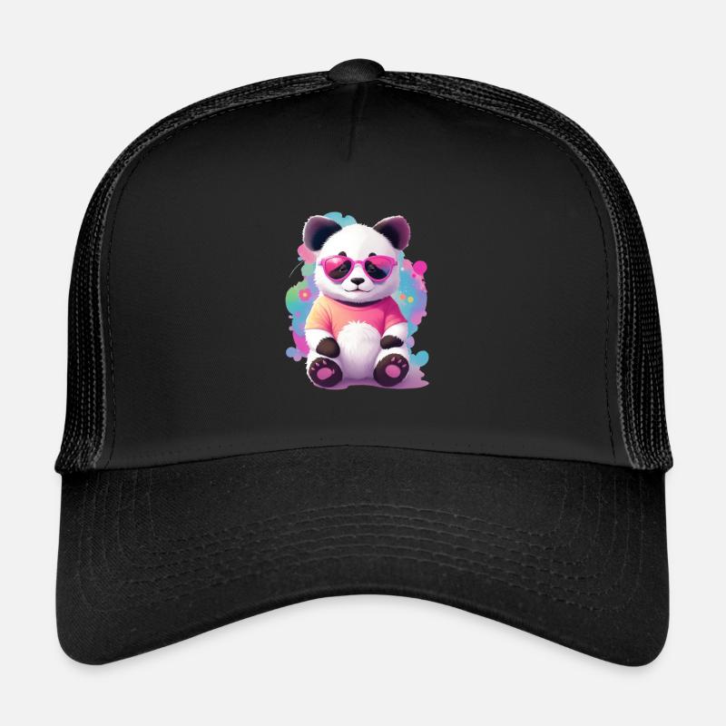 Panda Casquette trucker 