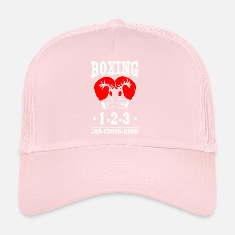 Boxing Jab Cross Hook Trucker Cap