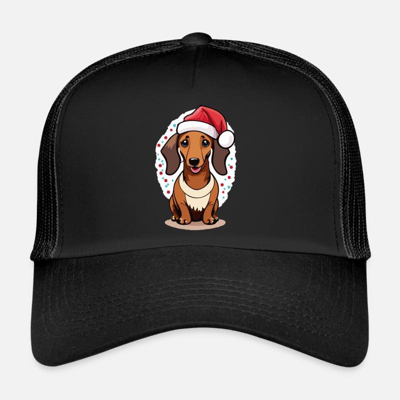 Dackel Weihnachten Trucker Cap