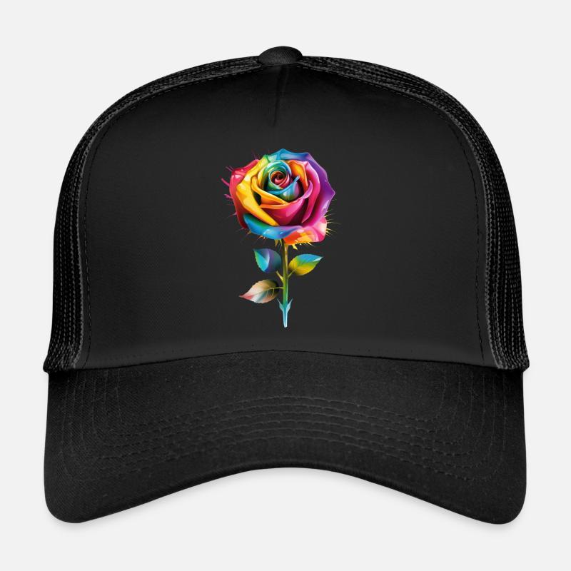 bunte rose Trucker Cap