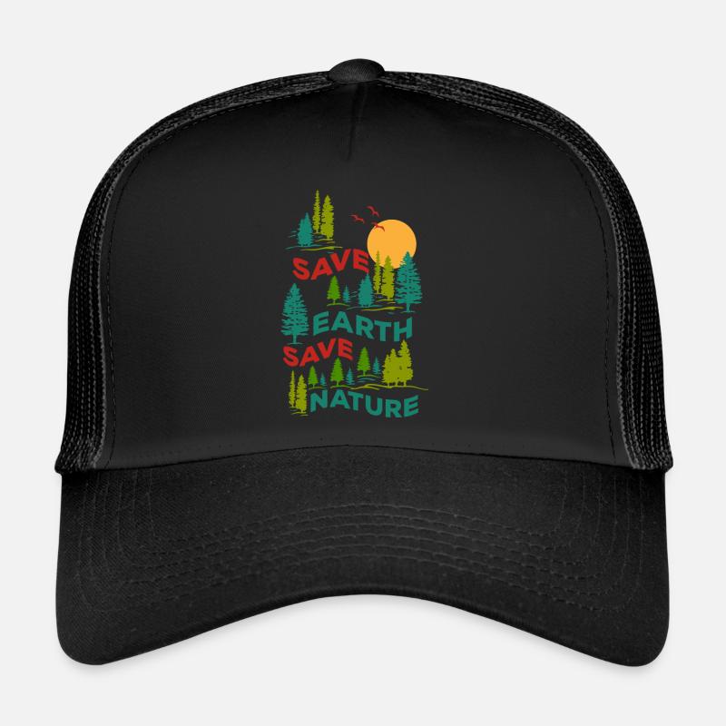 Save earth Save nature Trucker Cap