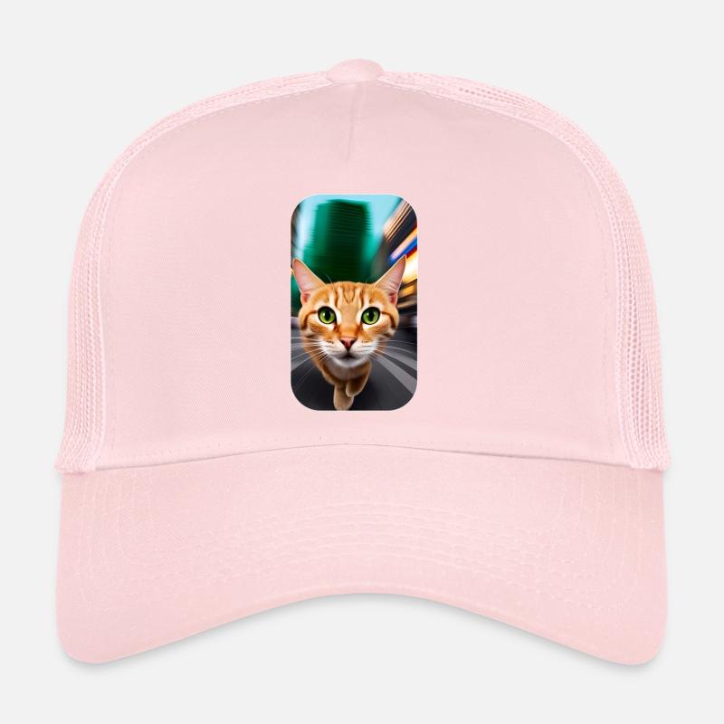 Neugierige katze Trucker Cap