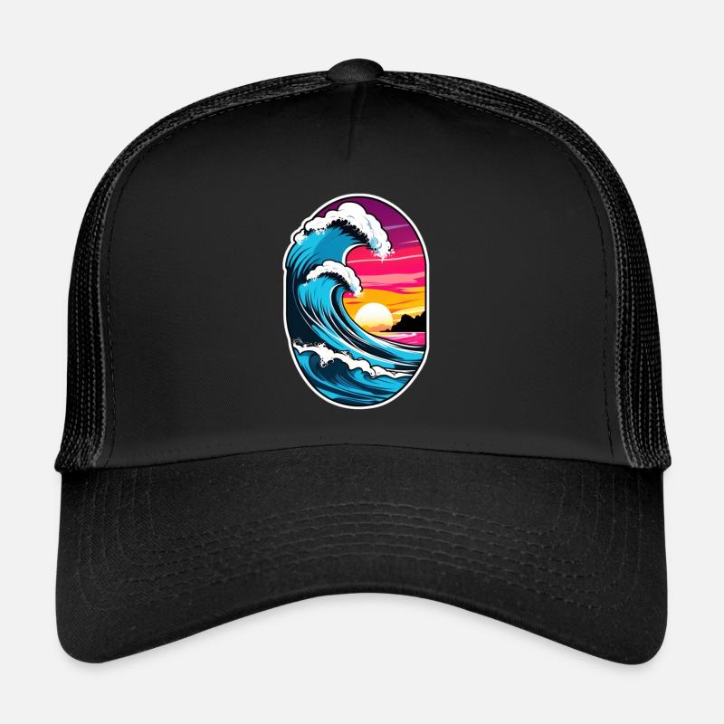 vague - été - vacances Casquette trucker 