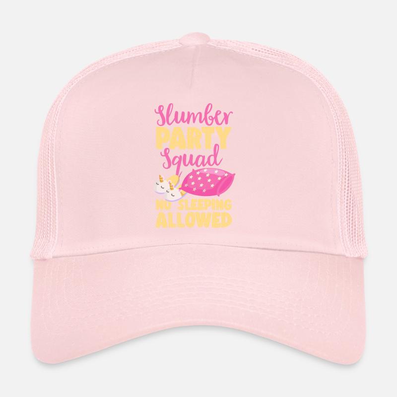 Übernachtungsparty Pyjama Pyjamaparty Trucker Cap