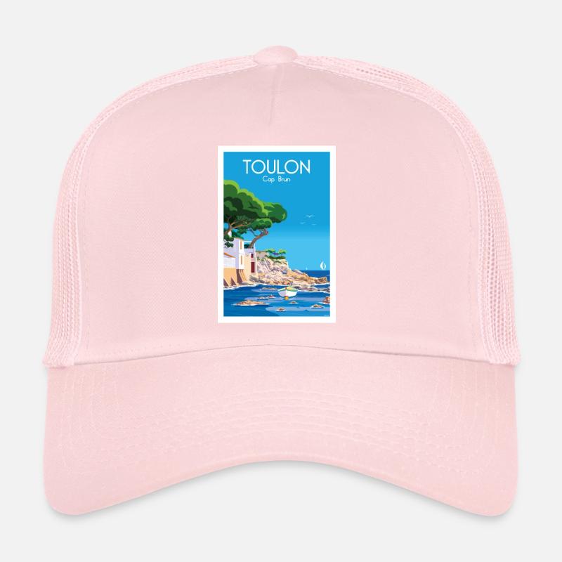 TOULON CAP BRUN Casquette trucker 