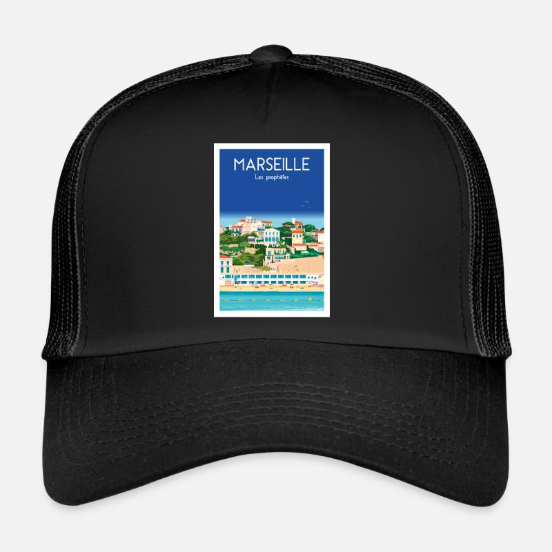 MARSEILLE LES PROPHETES Casquette trucker 