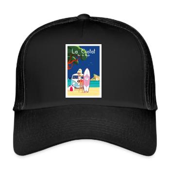 LA CIOTAT BEC DE L AIGLE - Casquette trucker  - noir/noir - Devant