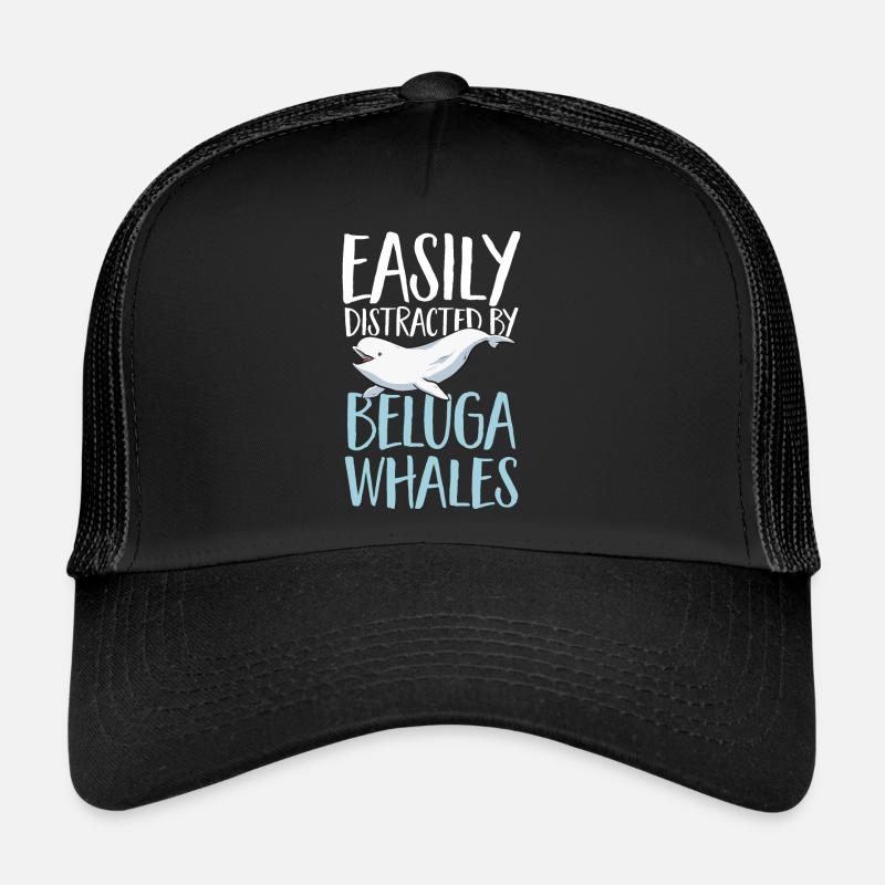 Weißwal Beluga Wal Trucker Cap