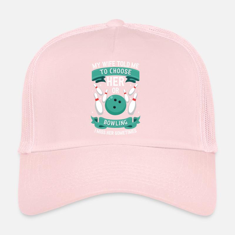 Joueur de bowling Casquette trucker 
