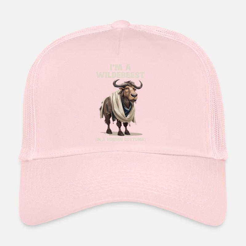 Ich Bin Ein Gnu Witziges Halloween Kostüm Gnu Trucker Cap