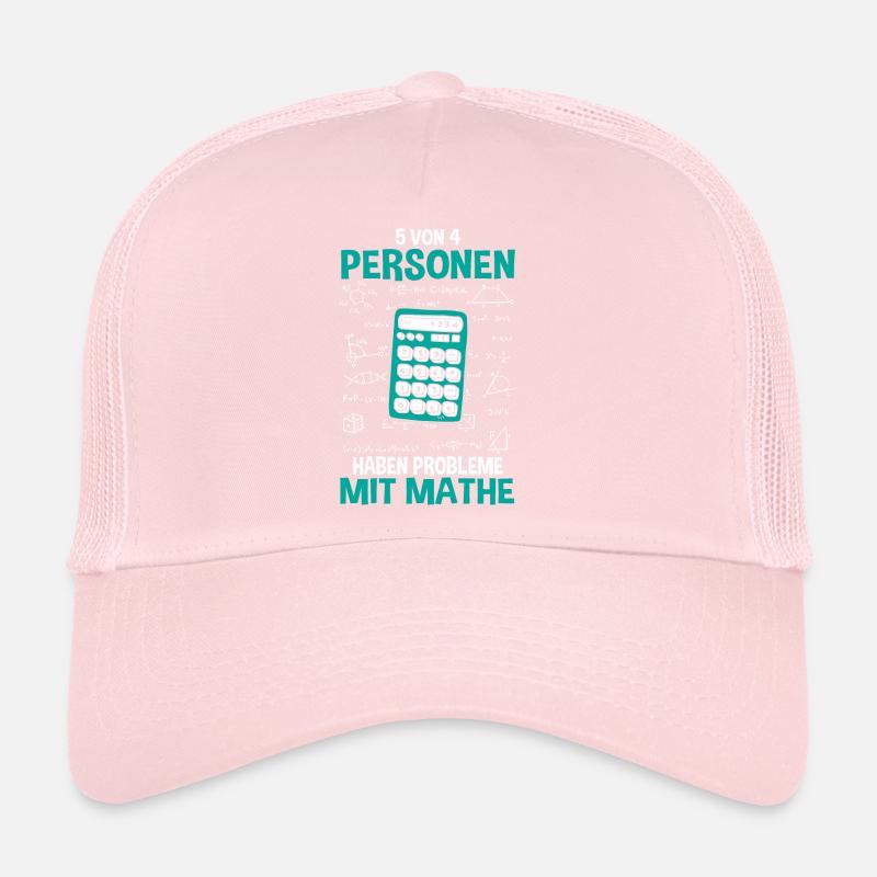 Mathe Mathematik Lehrer Rechner Trucker Cap